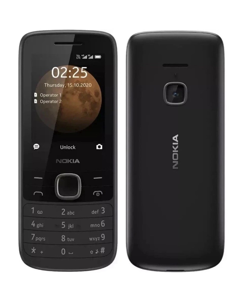 Nokia 225 4G-2020 FM Radio Unlocked Dual SIM 0.3MP 2.4″ Bluetooth Feature Phone