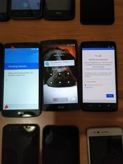 Lot of 15 Hybrid model LG G4/G3/hTC/UMX /Motorola and other For parts