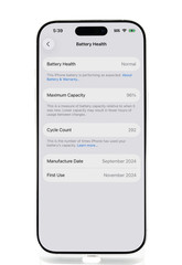Apple iPhone 16 Pro 256GB White Titanium Unlocked 96% Battery Mint Condition