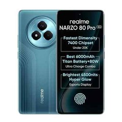 realme NARZO 80 Pro 5G 128GB Unlocked Dual SIM Android Smartphone – Racing Green