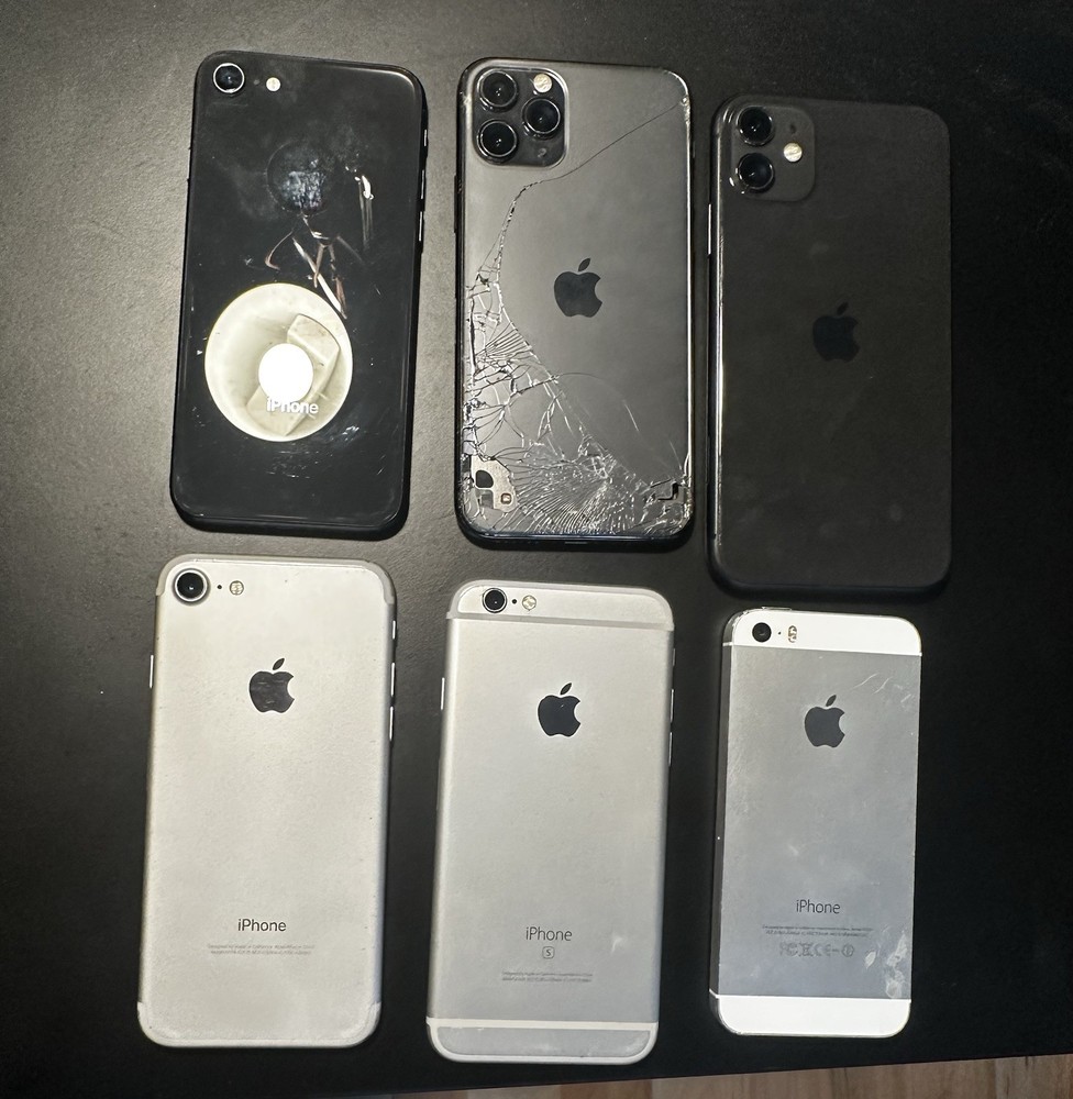 Apple iPhone Parts Lot – iPhone 11 Pro, 11, 8, 7, 6s & 5s – AS IS/Parts