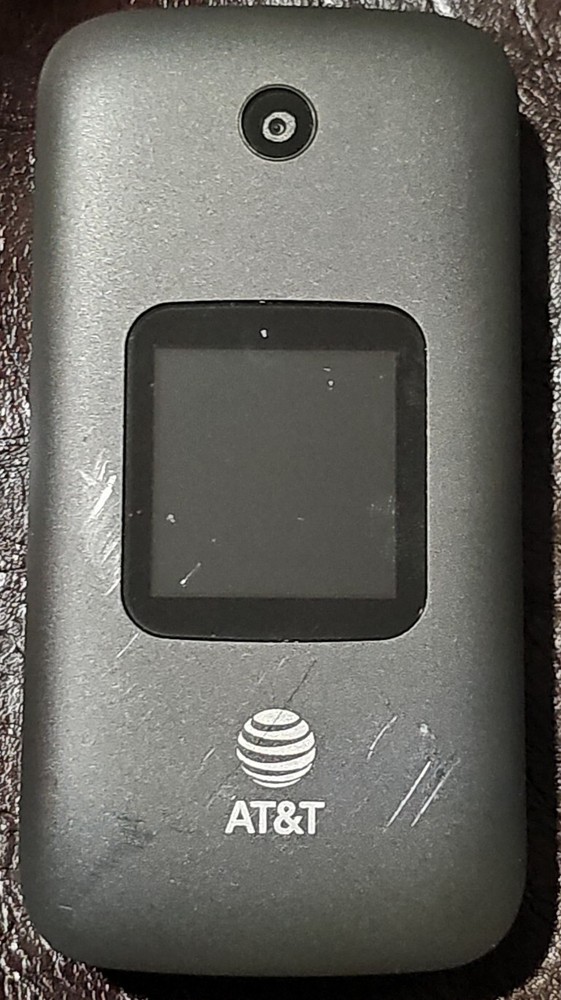 AT&T ALCATEL SMARTFLIP 4052R 4GB BLACK 4G LTE FLIP PHONE ONLY