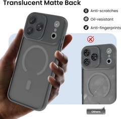 Magnetic for iPhone 17 Pro Max Case – Full Camera Protection, Drop Protection, G