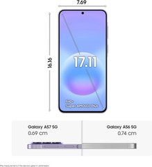 Samsung Galaxy A57 5G (Purple 12GB RAM 256GB)Exynos 1680 NFC ESim Global Version