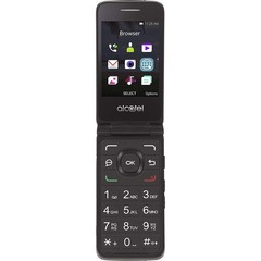 Alcatel A405DL MyFlip 4G Prepaid Flip Phone Tracfone