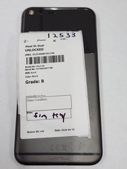 DEFECTIVE – Google Pixel XL – 128GB – Black – Unlocked – 12533