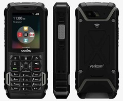 Sonim XP5 XP5700 4GB Black Verizon Rugged Phone with WiFi Good
