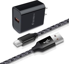 Fast Charger Wall Charger for Samsung Galaxy A32 A52 S21 S20 A50 A12 6Ft