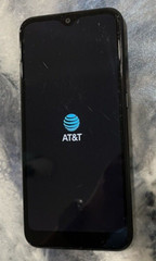 Samsung Galaxy A01 SM-A015A AT&T PREPAID CELL PHONE ANDROID 16GB BLACK GOOD