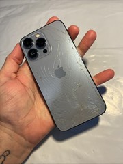 Apple iPhone 13 Pro – 128GB (T-Mobile ONLY) Bad Rear Cam – No Face- ASIS (#M340)