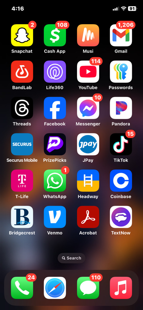 TikTok Account Barely Used iPhone 11