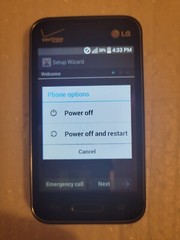 LG Optimus Zone (Not Fully Tested / Sold As is)