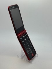 Jitterbug 4043S GreatCall Alcatel One Red Flip Cell Phone for Seniors – Used