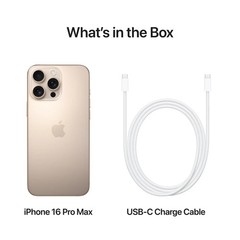 iPhone 16 Pro Max 6.9″ – 1TB Storage – A18 Pro Chip – Desert Titanium – 90% BH