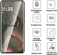2 3D Compatible with Motorola Edge2025/Moto Edge60 Fusion/60Pro Screen Protector