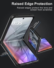 Thin Hard Matte Polycarbonate Phone Case for Motorola Razr 2024/2025/2026 – Blac