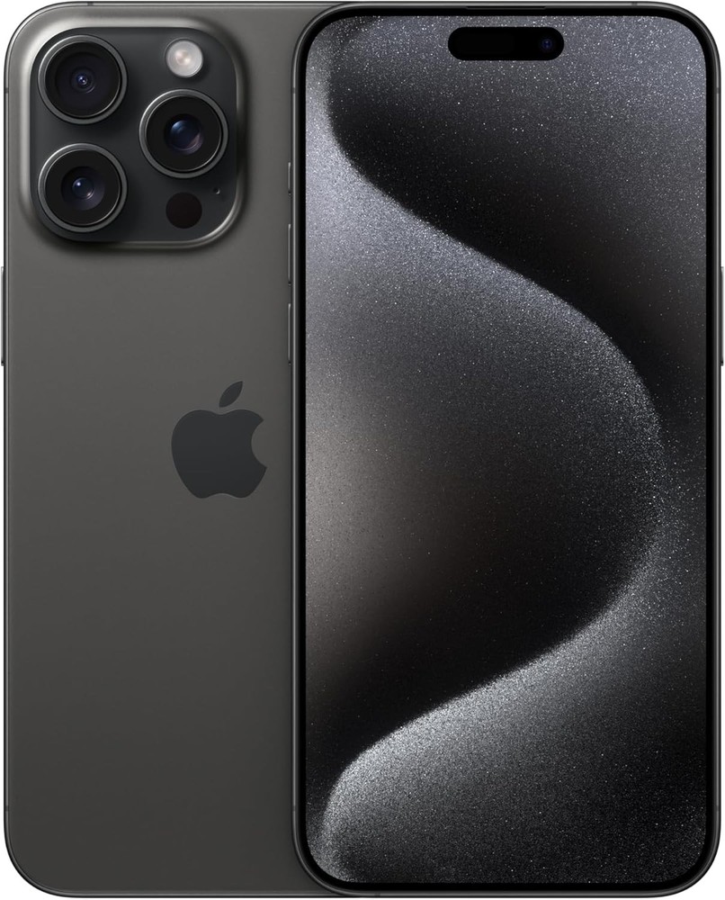 Apple iPhone 15 Pro 128GB Black Titanium Unlocked – Very Good Refurbished