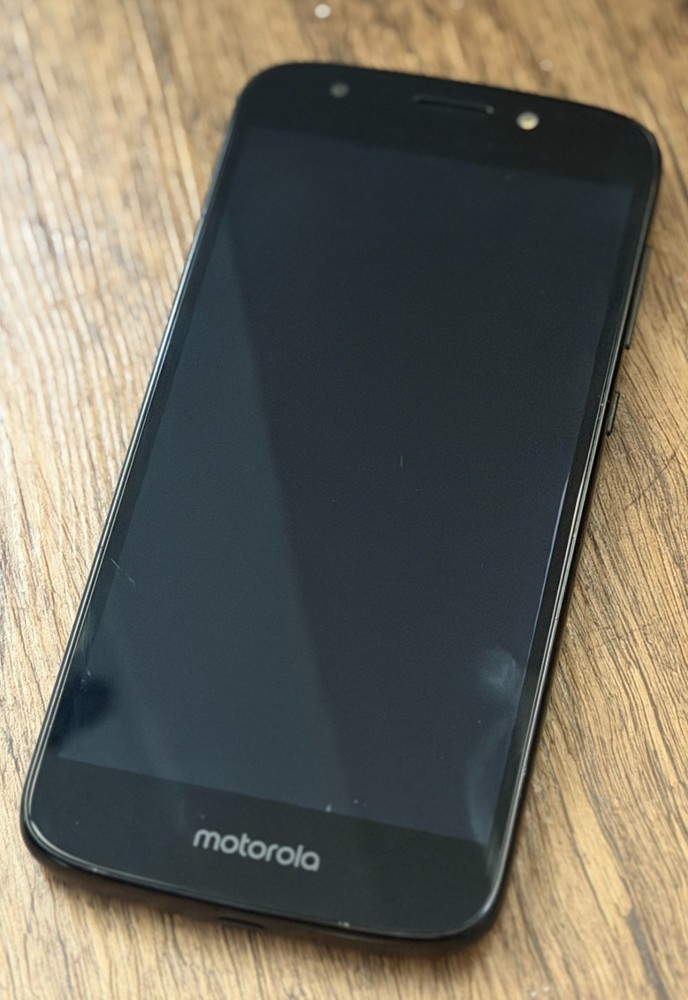 Working Black MOTOROLA Moto E5 Play Xfinity Mobile (Used, Locked)
