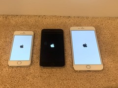 * APPLE * 3 Working iPhones A1533 A1549 A1634 Factory Reset (AT&T + Verizon) Lot