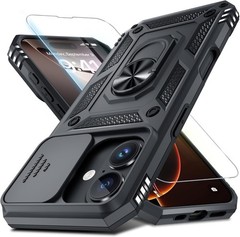 Screen Protector & Camera Lens Protector for iPhone 14 Pro Max, Heavy Duty Case