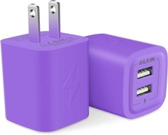 2 Pack Fast Charging USB Wall Charger for iPhone, Samsung Galaxy, Google Pixel