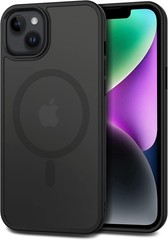 Magnetic Matte Black Case for iPhone 13 & 14 6.1″, Anti-Scratch, Not Yellowing