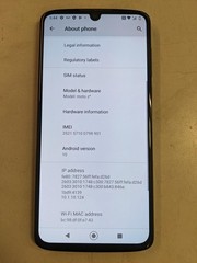 MOTOROLA MOTO Z4 (XT1980-4) – 128GB – VERIZON