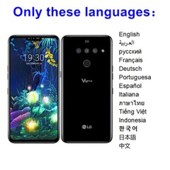 LGV50 ThinQ 5G LM-V500N/450VM/V450PM 6GB+128GB 16MP Unlocked Smartphone Open BOX