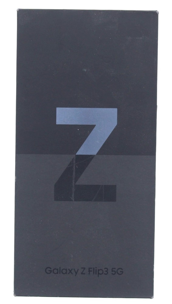 AT&T Samsung galaxy Z Flip3 5G Phantom Black cellphone 128GB