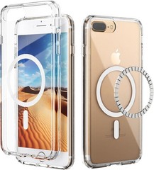 Magnetic for iPhone 8 Plus Case, for iPhone 7 Plus Case, Shockproof Slim Fit Cov