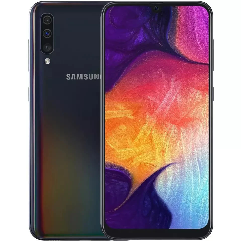 (SPRINT) Samsung Galaxy A50 SM-A505U 64GB Black 6.4” – OPEN BOX