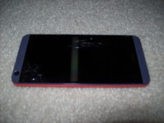 HTC Desire 626S 4G LTE GSM Cell Phone Unlocked crckd screen WORKS