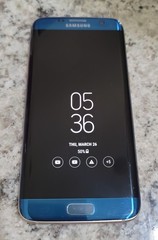 Samsung Galaxy S7 Edge Plus Unlocked in Blue Gently Used
