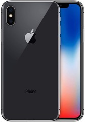 Apple iPhone X A1865 (Fully Unlocked) 256GB Space Gray (Excellent)