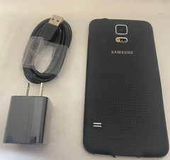Samsung Galaxy S5 G900 16GB Black 4G LTE GSM Unlocked Smartphone very good black