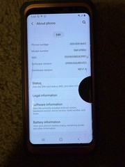 Samsung Galaxy S8 64GB SM-G950U (Sprint) Midnight Black BdLCD