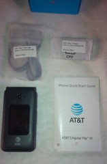 Brand New AT&T CINGULAR FLIP IV FLIP 4 U102AA 4G FLIP SMARTFLIP PHONE