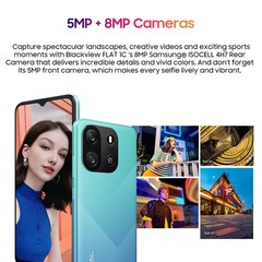 Blackview OSCAL FLAT 1C 4G Smartphone 4GB+32GB 6.56″ Android 13 4700mAh Unlocked