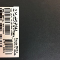 Samsung Galaxy A52 5G – 128GB – Awesome Black (AT&T) (Single SIM)