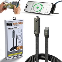 240W Fast Charger Adapter for iPhone 17 16 15, Samsung Galaxy S25 S24 Ultra, 5FT