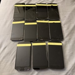 Google Nexus 4 E960 – 8 GB – Black (11 Phone Lot) READ FULL LISTING – AS-IS (#C)