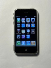 Apple iPhone 1st 8GB Black w/Original Box Accessories iOS 1.1.4 A1203 Tested