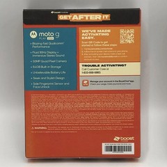 NEW SEALED BOOST MOBiLE MOTOROLA MOTO G PLAY 2024 PREPAiD SMART PHONE BLUE 64GB