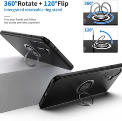 Galaxy A36 5G, A56 Case with Screen Protector, Hybrid 2 in 1 Protective Slim Fit