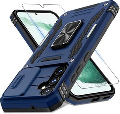 Case for Samsung Galaxy S23 FE 6.4-Inch with Slide Camera Cover and Screen Prote