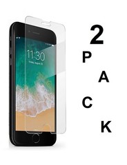 iPhone 8 7 Plus Clear Screen Protector Protective Tempered Glass Bubble Free US