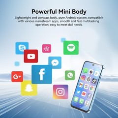 3G Mini Smartphone Unlocked Android System 3.88-Inch HD Touch Screen Mini Dua…