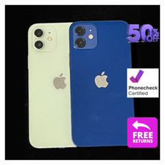 Apple iPhone 12 64GB 128GB Unlocked Verizon ATT TMobile 5G Green/Blue/Purple