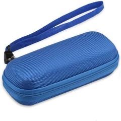 EVA Zipper Carrying Hard Case Cover for Digital Voice Recorders, MP3 Players, Bl
