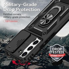 Galaxy S22 Case with Screen Protector: Military Grade 20ft Drop Tested Shockproo